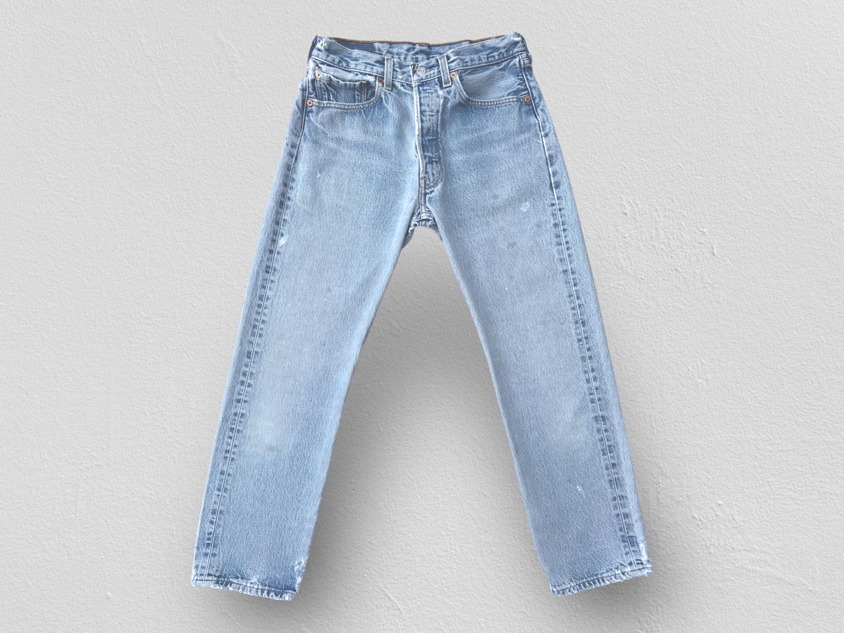 VINTAGE 00 Levi's 501 Red Tab Denim Jeans - Non Selvedge - Etsy Canada