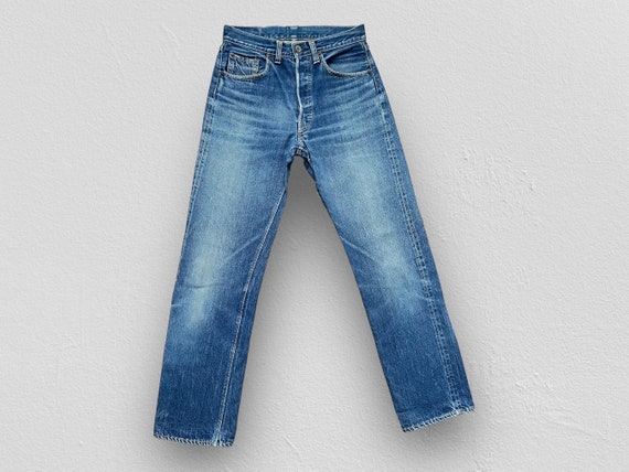 Levi's 501 selvedge denim sale