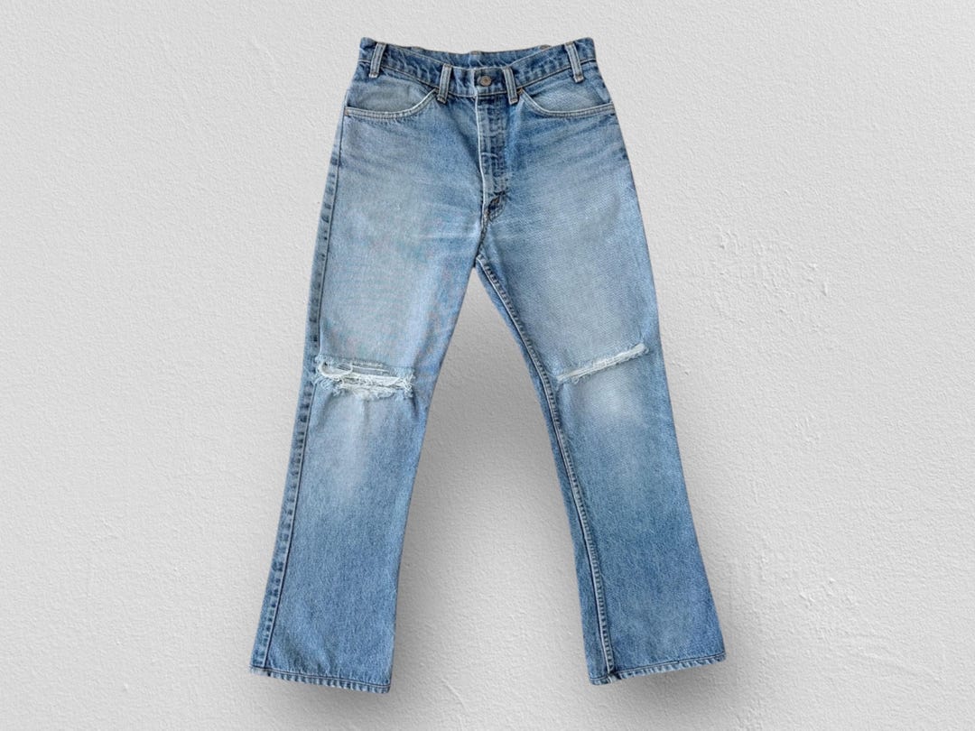 Levi's ヴィンテージ 646 70s 80s オレンジタブ　TALON42 VINTAGE 70s Levi's 646 Orange Tab Denim Jeans - Talon 42