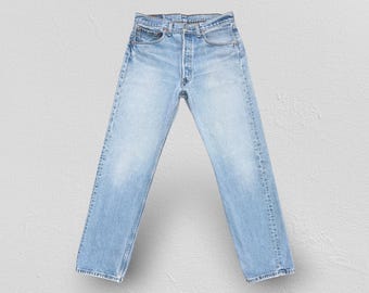 Vintage 90s Levi's 501 Jeans Red Tab - Non Selvedge