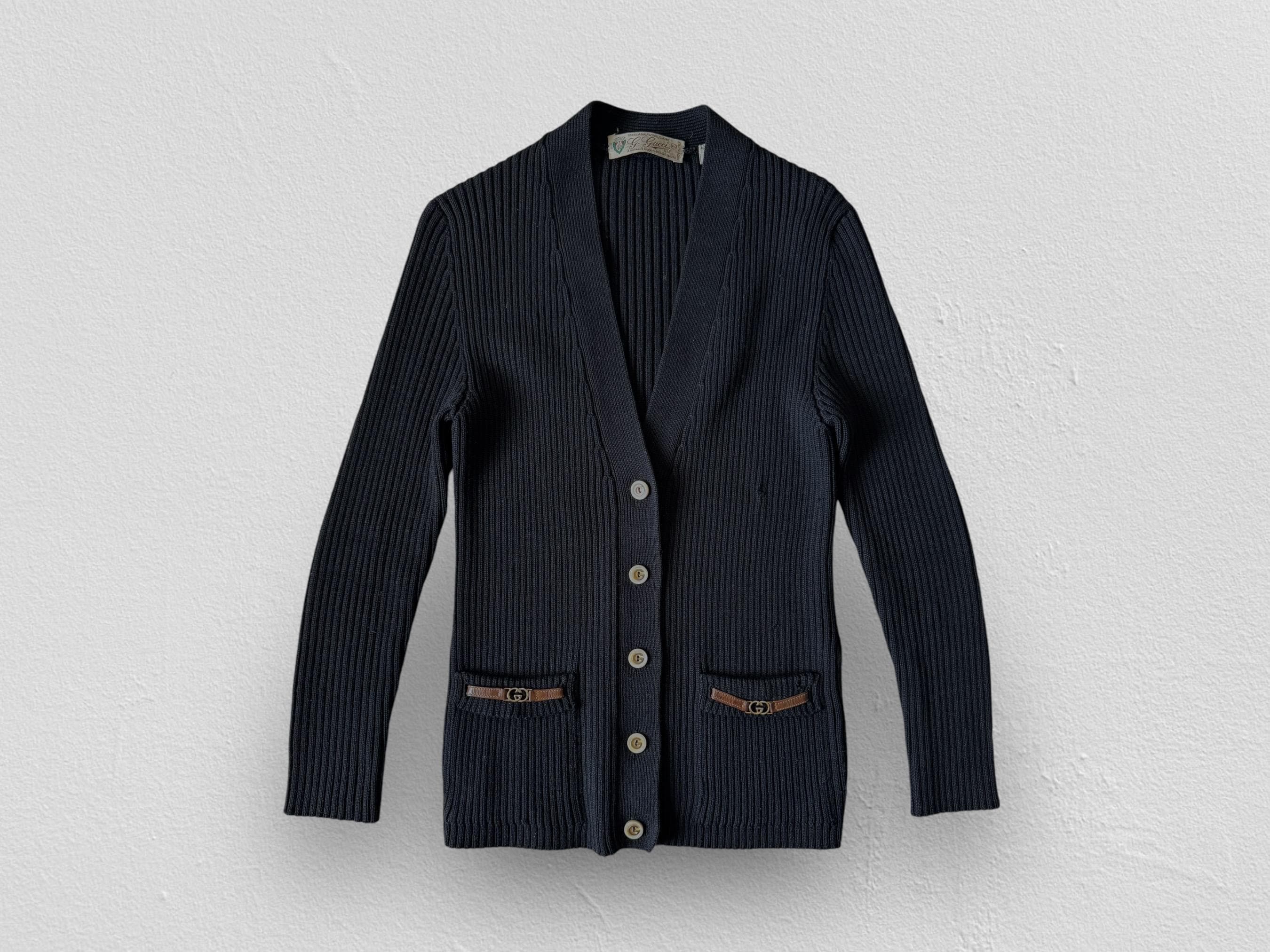 【vintage】GUCCI カーディガン(マスタード) vintage】GUCCI カーディガン(マスタード)