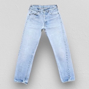 VINTAGE 80s Levi’s 501 Redline Selvedge Denim Jeans  Red Tab - Made in USA