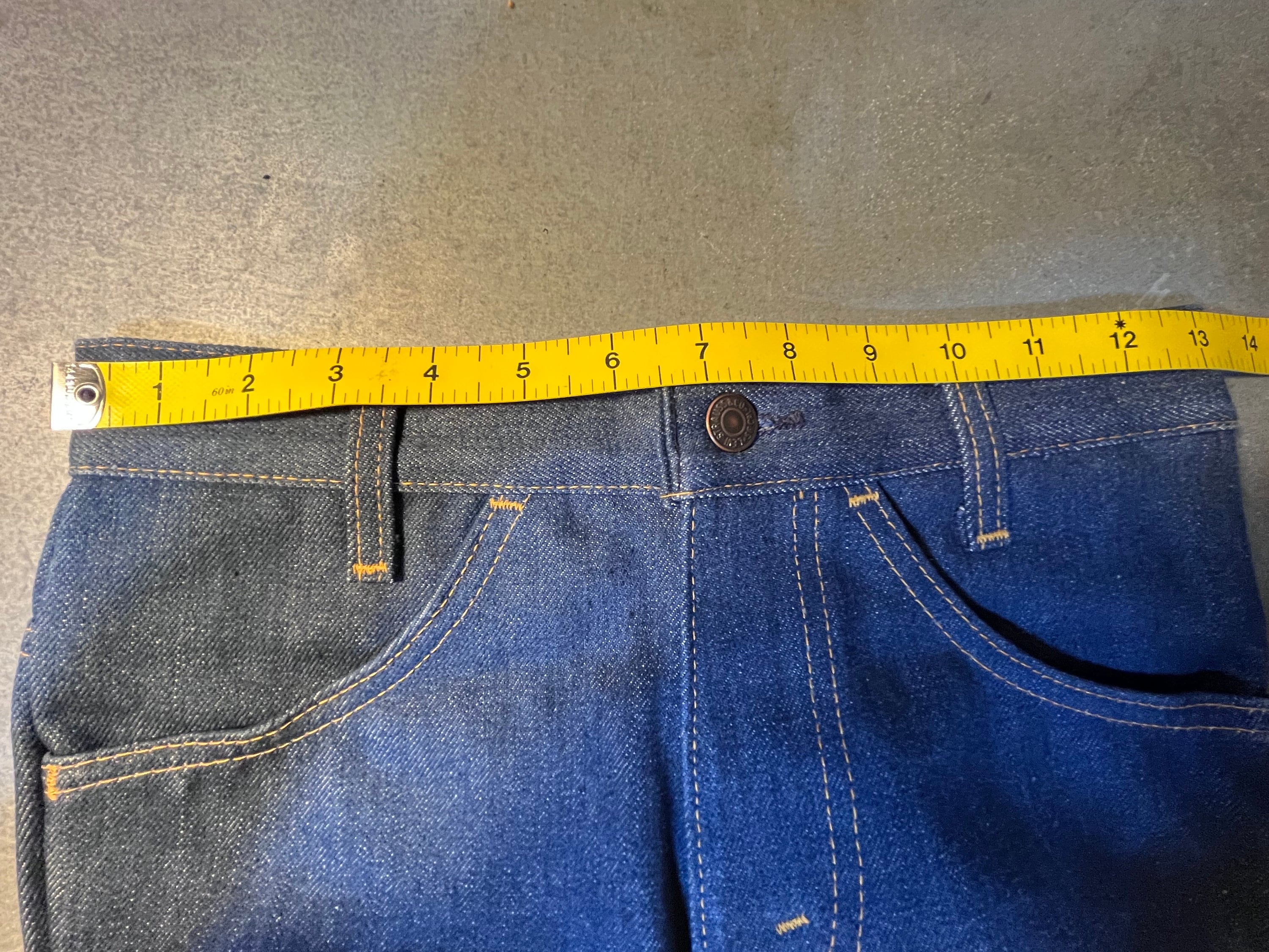 VINTAGE 70s Levi's NOS Deadstock Levi's 746 (student 646 Fit) Dura