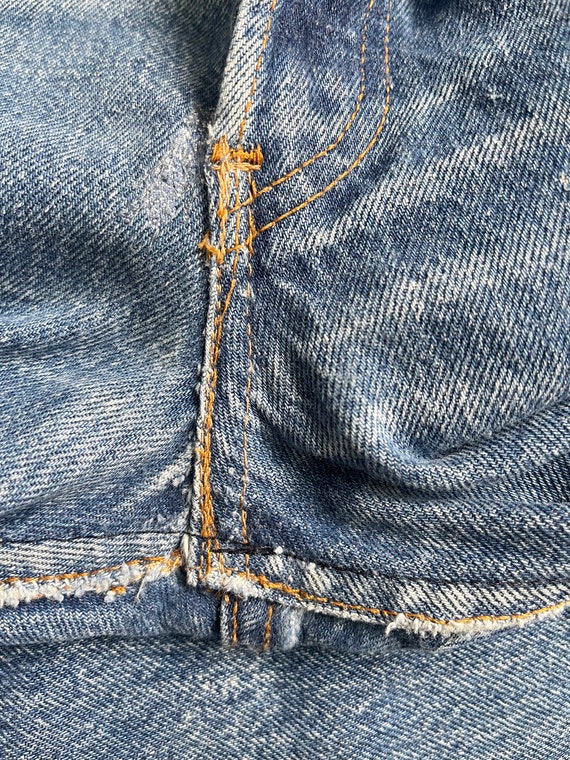 VINTAGE 80s Levi’s 501 Red Tab Denim Jeans - Non … - image 9