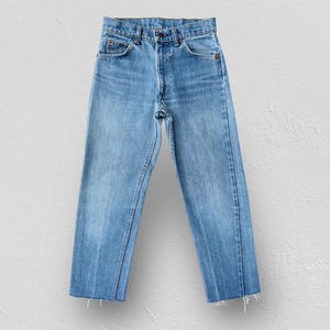VINTAGE 1980 Levi’s 505 Orange Tab Denim Jeans - Non Selvedge - Made in USA
