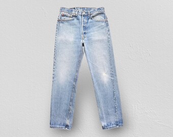 Levi's 501 White OAK Cone Denim Selvedge Navy Jeans - Etsy