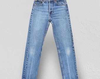 Vintage Levi's 517 Jeans: Slim Fit Boot Cut Denim, Made in USA - Etsy