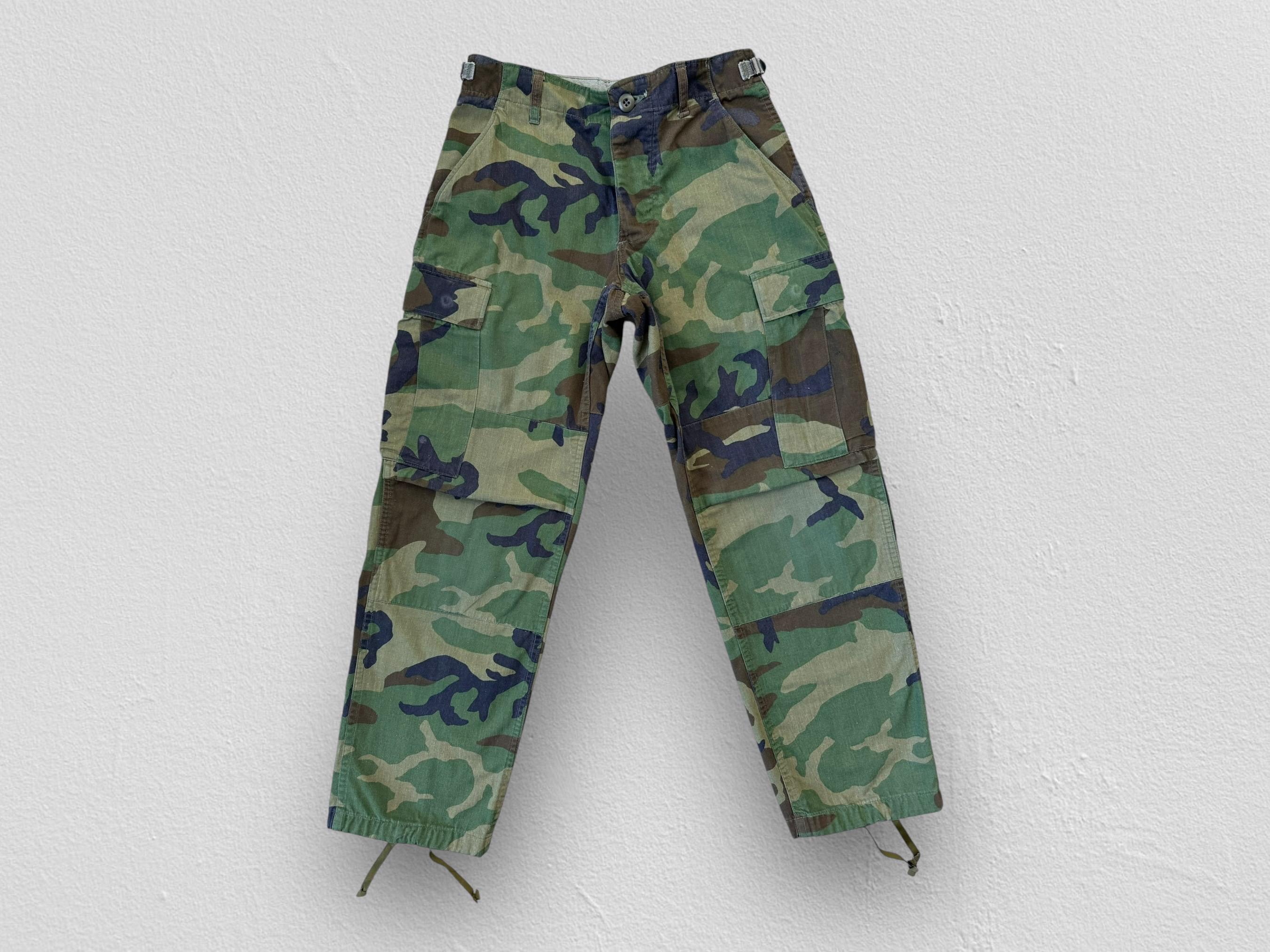 80s Camo Pants - Etsy