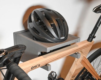 Fahrrad Wandhalterung,Holz,MDF,Fahrrad Wandhalter,Rennradhalter,Fahrrad Regal,Helmhalter, Gravelbikhalterung,Gravelbike,Rennrad