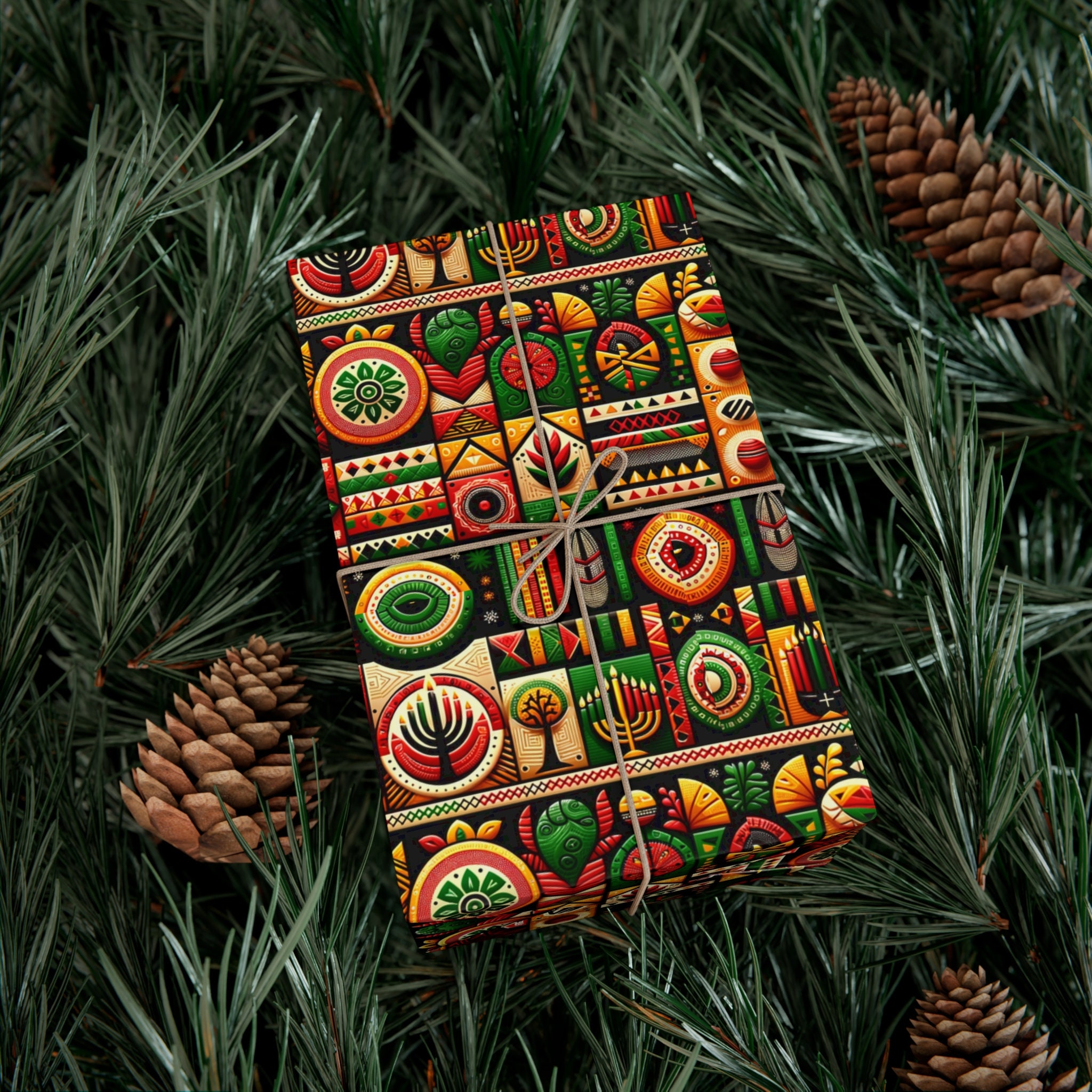 Kwanzaa Gift Wrapping Paper 