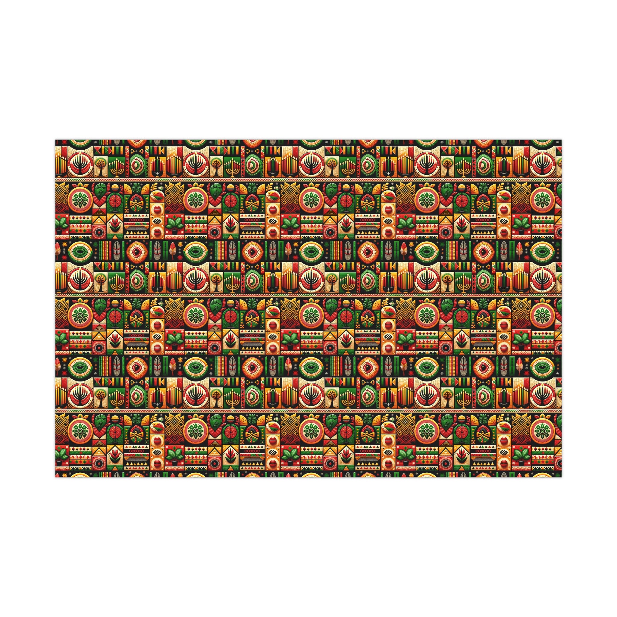 Kwanzaa Gift Wrapping Paper Etsy