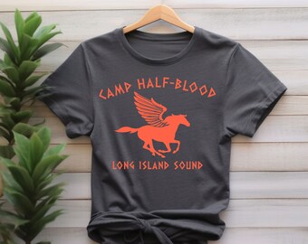 Camp Halfblood Shirt,Camp Half Blood Shirt,Halloween Costume, Percy Jackson Shirt,Camp Jupiter, Half Blood Chronicles Branches,Unisex Tee