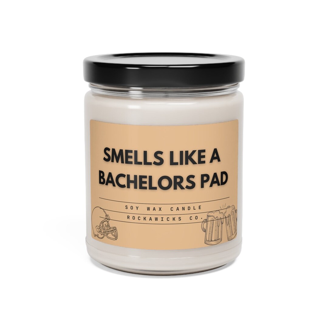 Bachelors Pad Candle Gift for Men Housewarming Gift for Etsy