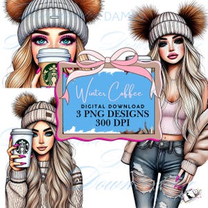 Diseño PNG para amantes del café de invierno Clima del café Gráfico Adicto al café Sublimación Taza Envoltura para vaso Cafetería acogedora Clipart Temporada de congelamiento