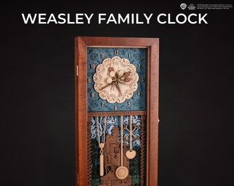 WEASLEY FAMILY CLOCK