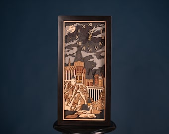 ウィーズリー家の時計 - ハリーポッターのギフトに最適 - 手作り