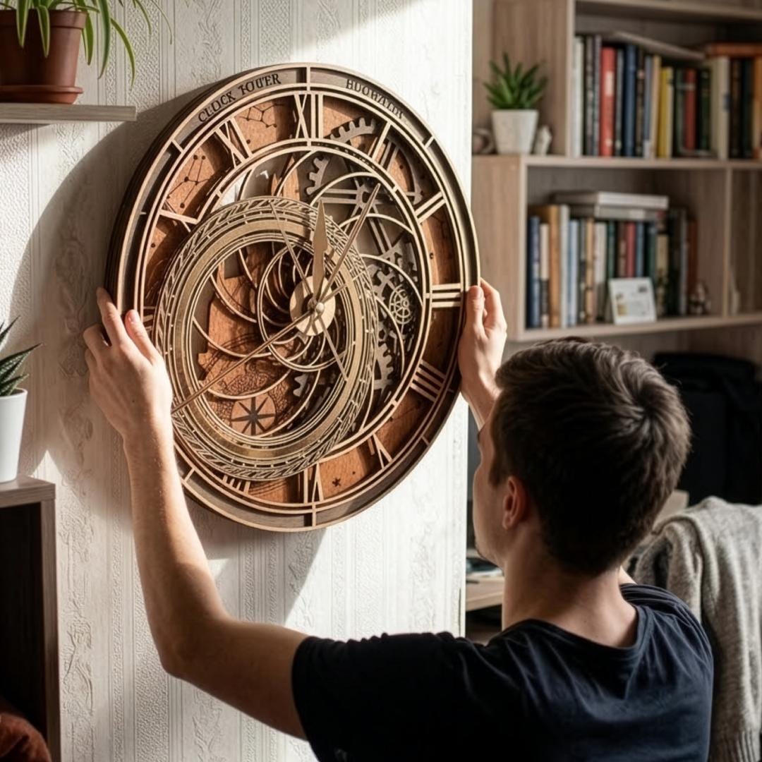 Harrypotter Clock - Etsy