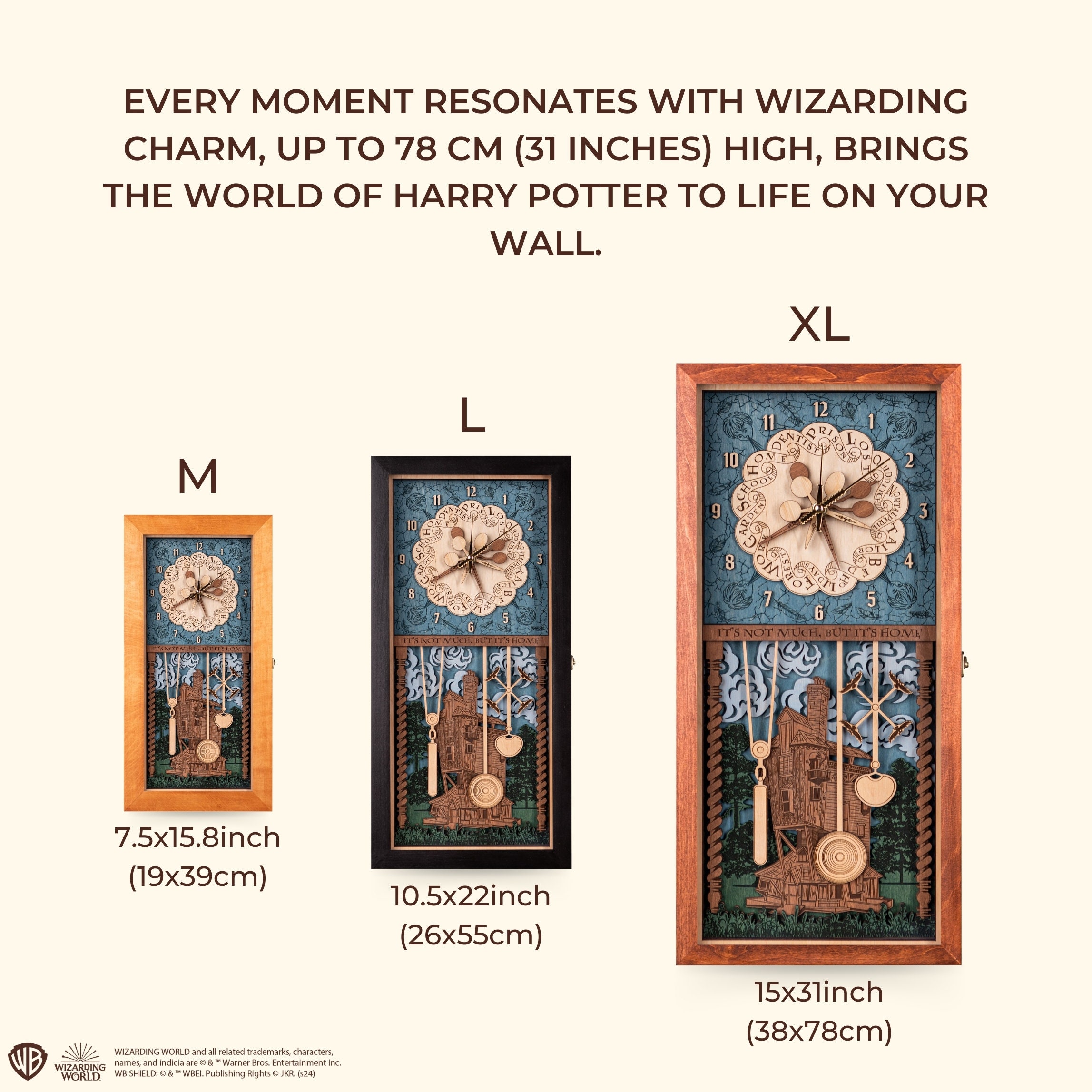   Enchantment “set” Buy WEASLEY FAMILY CLOCK Online in India - Etsy