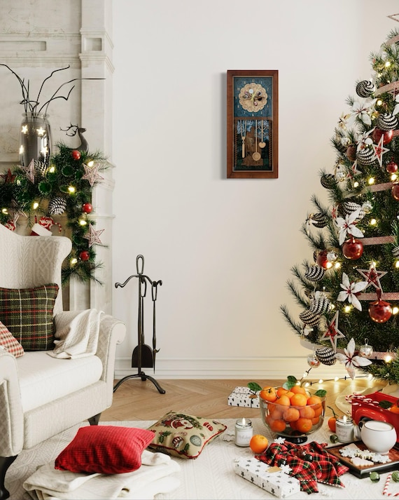 ウィーズリー家のスプーン付き壁掛け時計 - ハリー・ポッターギフト