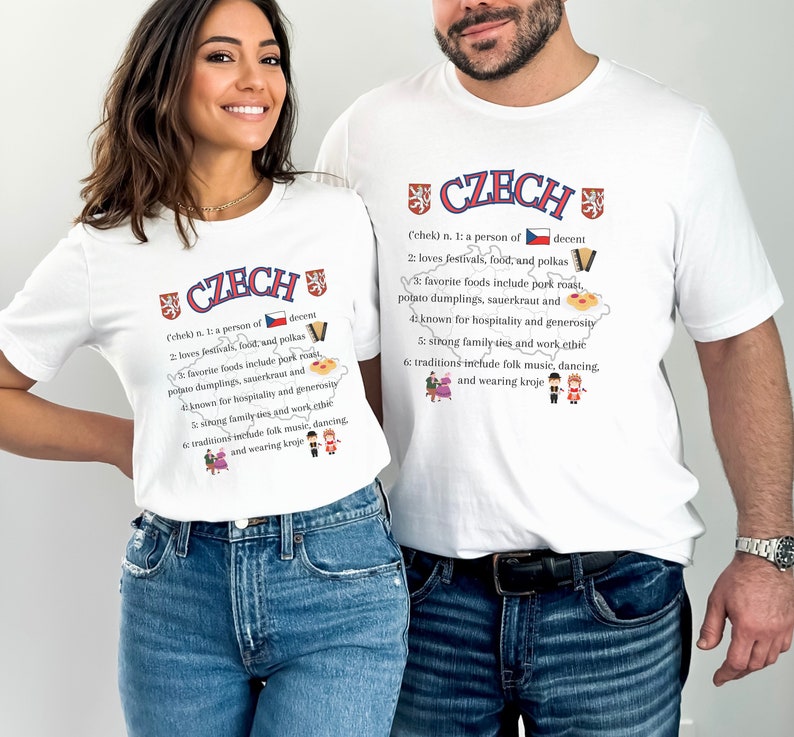 Czech Definition Tshirt, Czech Culture Shirt, Gift for Czech, Cool Czech Graphic Tee, Cute