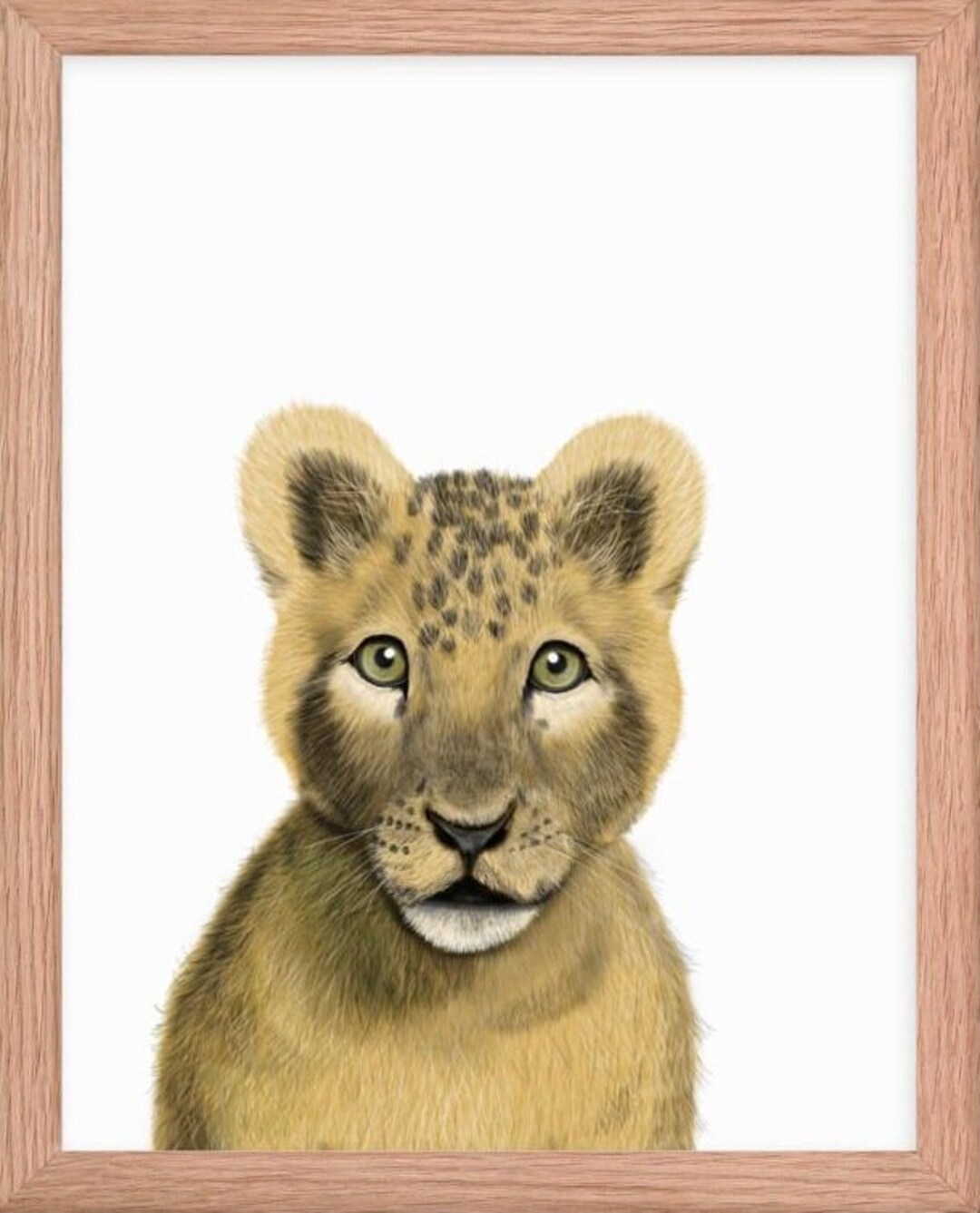 Lion Wall Art Nursery Baby Decor Safari 11x14 Etsy