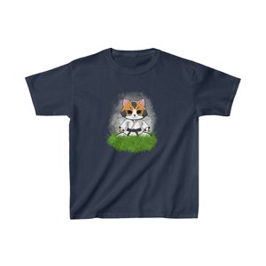 Children&#39;s karate shirt with adorable fiesty karate cat design. This shirt would make a great gift for the karate or Taekwondo kid.