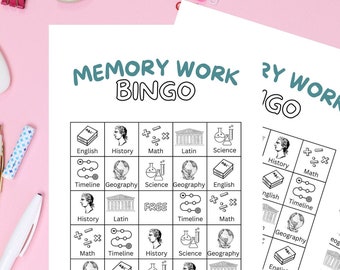 Memory Work BINGO