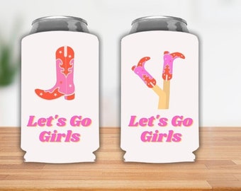 Personalized Photo Can Cooler: Custom Birthday or Bachelorette Party Favor
