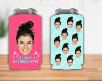 Personalized Photo Can Cooler: Bachelorette Party Favors