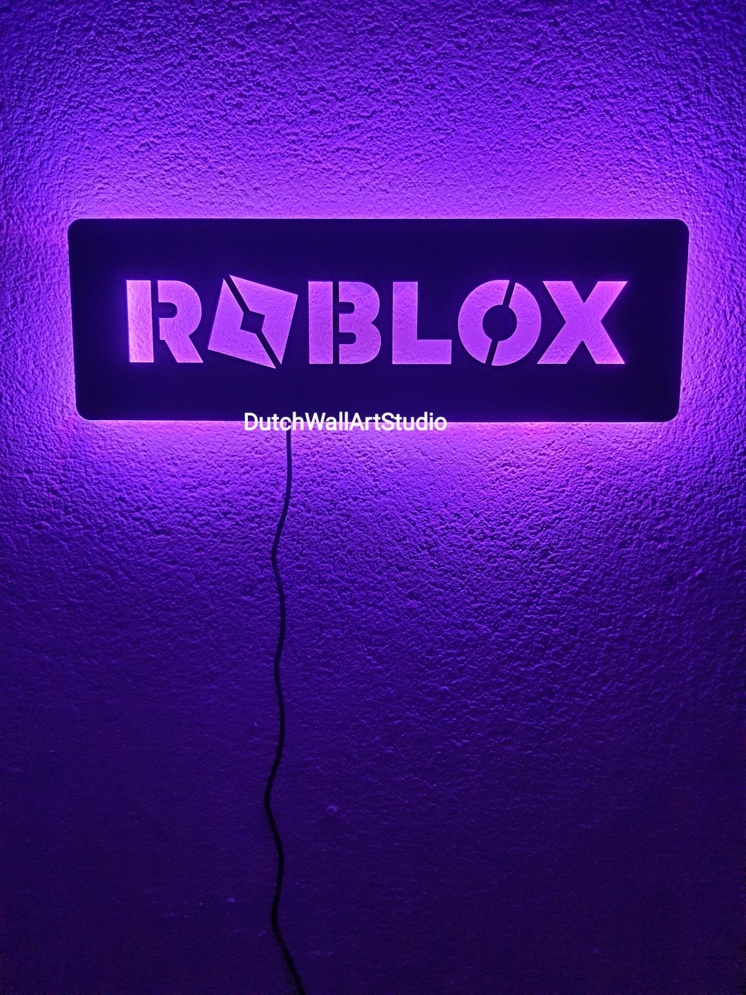Roblox Wall Art RGB LED Lighting Neon Wall Decoration Wall Art - Etsy
