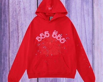 Sp5der 555555 Hoodies Hip Hop Spider Hoodies Set Y2k Hoodie Tracksuit Pullover Sweatshirt for Women Men Matching Sp5der Hoodies for Couples