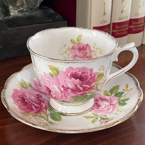 Royal Albert American Beauty Teacup and Saucer