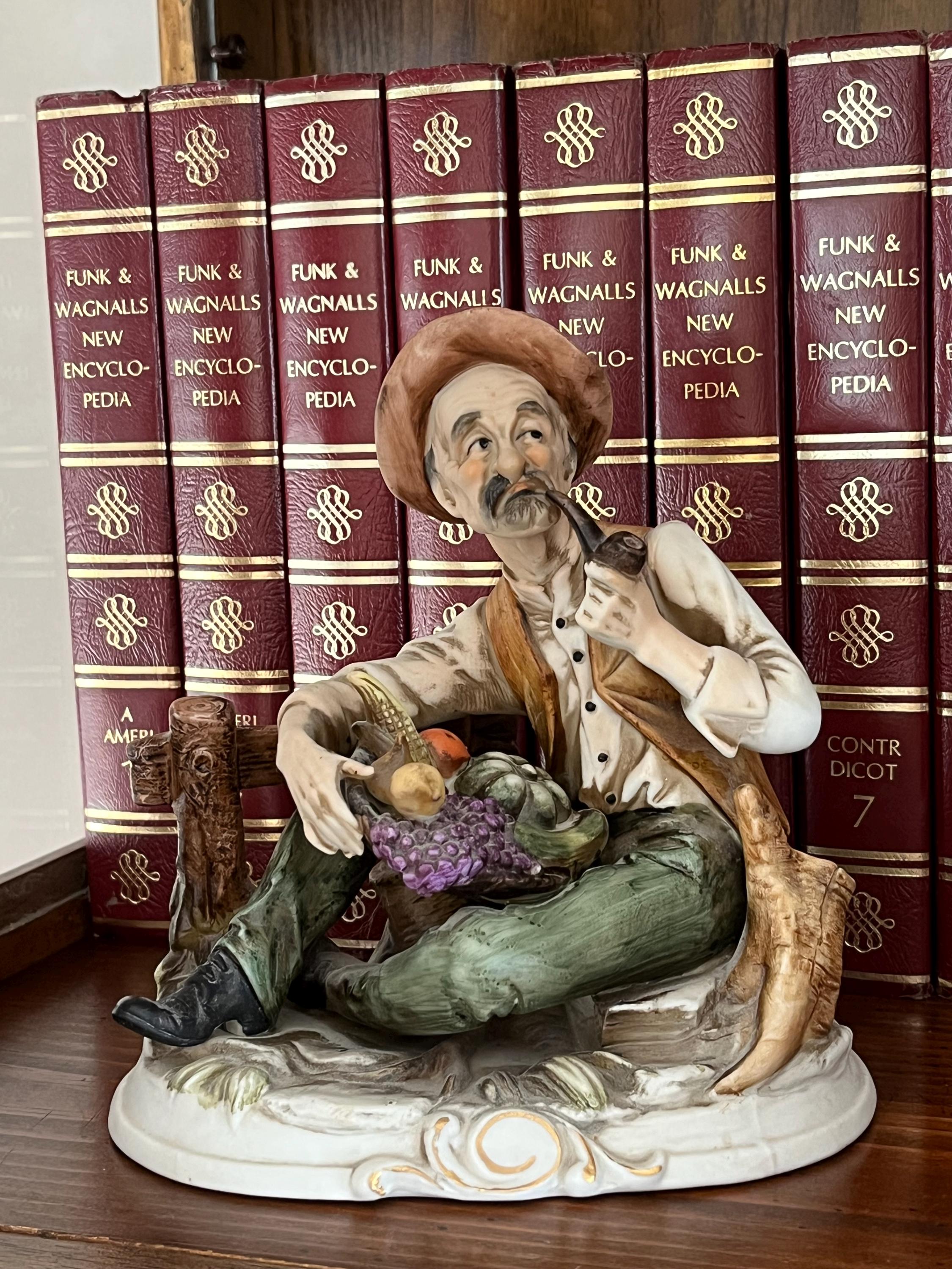 Capodimonte old man - Etsy 日本
