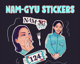 Nam-Gyu Kunst Aufkleber SET (4) | Spieler 124