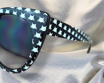 Cat eye retro vintage kattenzonnebril voor huisdieren
