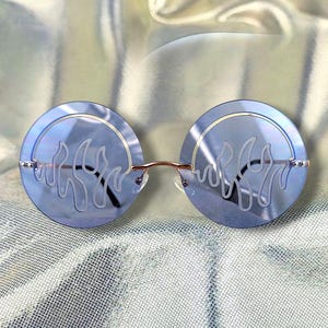 Festival Party Round rave sunglasses