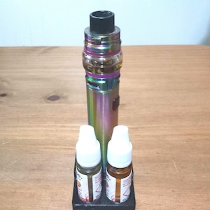 Cylinder Vape And Juice Holder Vape Stand