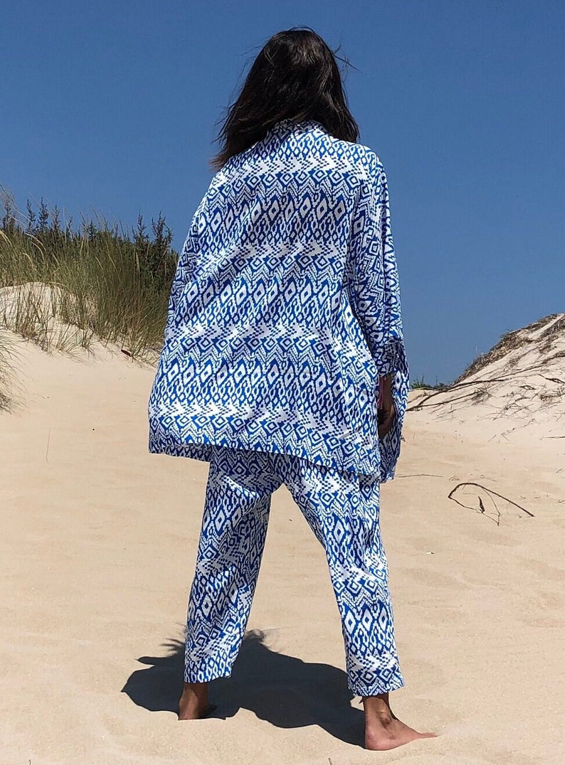 COTTON KIMONO JACKET Haori Jacket, Yukata Women, Kimono Dressing Gown