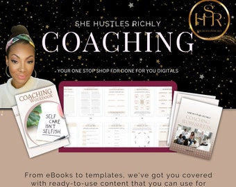 Comprehensive Coaching Workbook w/ Bonus Coaching Worksheets
