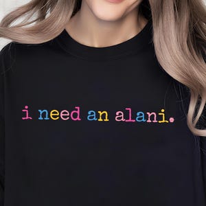 I Need An Alani SVG PNG, Vintage Summer PNG, Vintage Shirt Design, Cute Kawaii Pastel Sublimation File, Instant Digital Download Png 300 dpi
