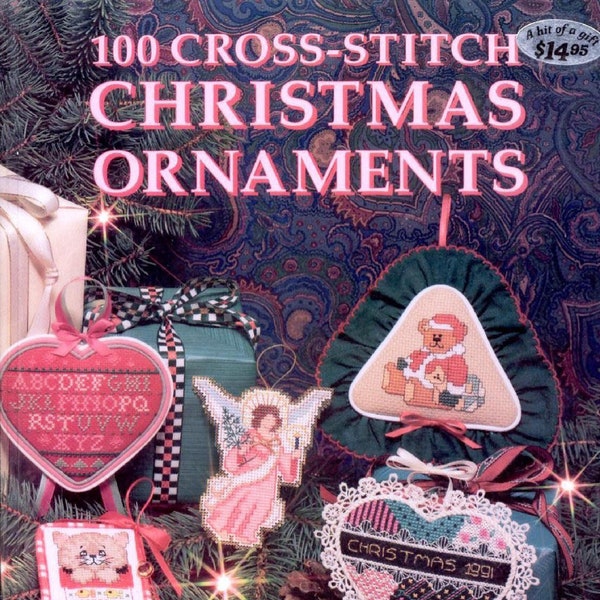 100 Cross-Stitch Christmas Ornaments Siegel Carol  English Edition 1 991 (PDF)