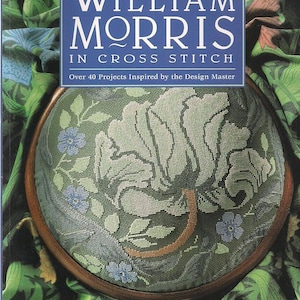 William Morris Cross Stitch Pattern: Vintage Floral Designs (PDF Pattern)