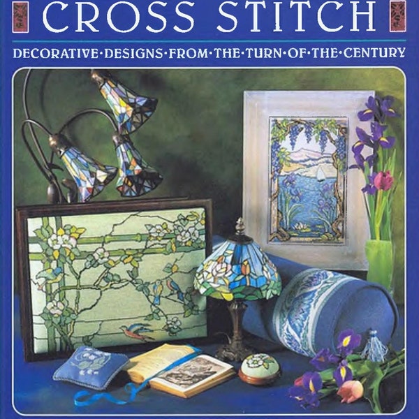 Art Nouveau Cross Stitch (Barbara Hammet) English Edition 1 999 (PDF)