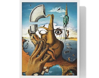 Salvador Dali, Broken Face, Fine Art Print, Salvador Dali Poster, Surrealism, Salvador Dali Gift, Wall Art Decor, Larger Poster, 36"x48"