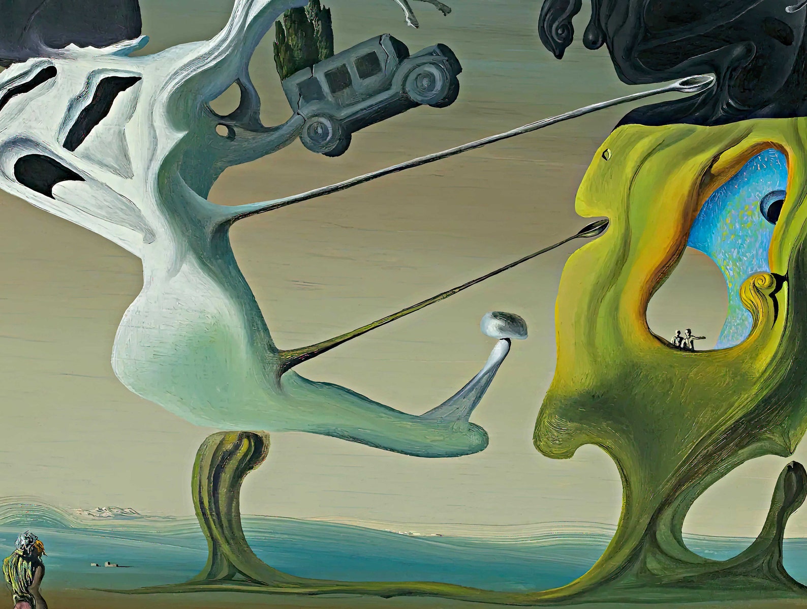 Salvador Dalí House for Erotomaniac 1932