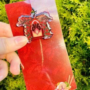 Alastor's Radio Acrylic Keychain: Hazbin Hotel Fan Art bild 3
