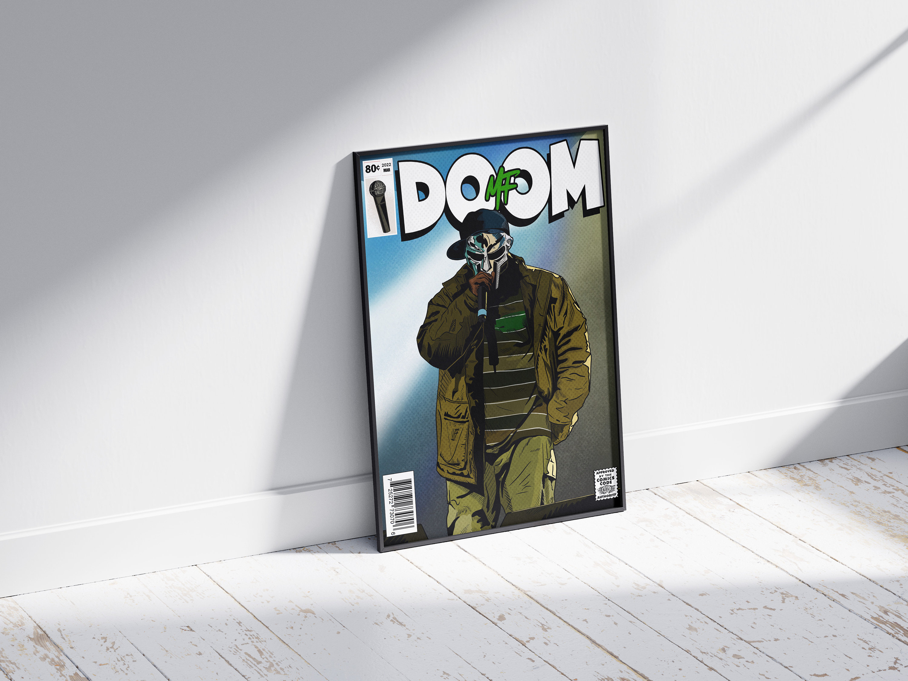 MF DOOM - Rapp Snitch Knishes - Vertical Matte Poster – Fine Art Of MK