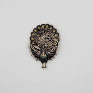 Siam Peacock Silver - Etsy