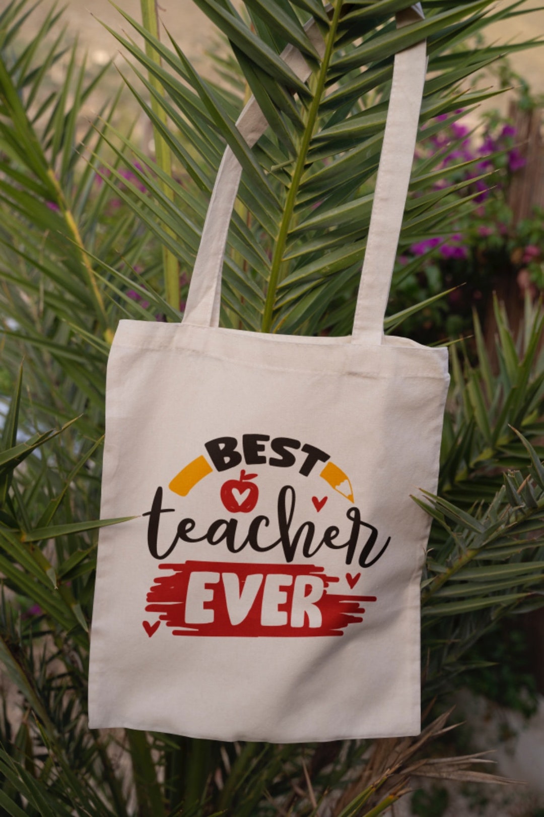 Best Teacher Ever Tote Bag. Gift for Teachers for Back to School.back ...
