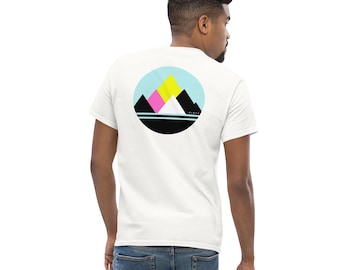 Men's Ski T-Shirt - PISTE Multi Mountains